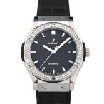 ウブロ クラシックフュージョン 腕時計 542.NX.1171.LR.1104  ブラック メンズ 中古A品