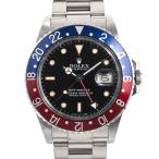 ロレックス GMTマスター 腕時計 16750BL/RD 8番 ブラック メンズ ヴィンテージ