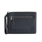 Louis Vuitton Take off сумка клатч M11486 голубой Marie n мужской б/у A товар 