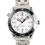 オメガ シーマスター ダイバー300M 腕時計 210.30.42.20.04.001  ホワイト メンズ 中古A品