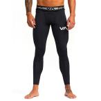 RVCA Roo ka pants men's lady's Rush Guard leggings 10 minute height COMPRESSION PANT LUKA BD042-707