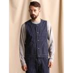 ショッピングschott Schott ショット ヒッコリー ストライプ ベスト メンズ OLD HICKORY DENIM VEST オールド ヒッコリー 7825957001