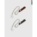 TENDERLOIN Tenderloin цепочка для бумажника длинный 45cm натуральная кожа WALLET CHAIN LONG BLACK BURGUNDY