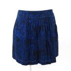 twentyone フォーエバー21 黒×ブルースカートL