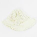  Jill Stuart (JILLSTUART) белый вязаный шляпа ребенок 