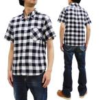 フェローズ ダブルガーゼ ボタンダウンシャツ Pherrow's 半袖シャツ 20S-PBDS2 ブロックチェック 新品