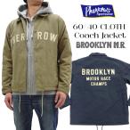 フェローズ コーチジャケット PHERROW'S 60/40クロス 裏地トリコット ウィンドブレーカー BROOKLYN M.R. 26S-PCCJ1 新品