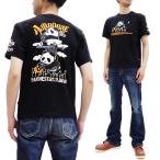 パンディエスタ 半袖Tシャツ PNADIESTA AIRBORNE ドローンパンダ 刺繍Tシャツ 520866 黒 新品