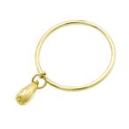 ティファニー TIFFANY &amp; Co. 750YG K18YG イエローゴールド ティアドロップ リング 12号 レディース  3793