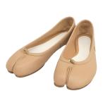  Martin Margiela Maison Martin Margiela плоская обувь tabi балетки кожа бежевый 40 женский 4687