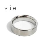 vie ヴィー リング 指輪 幅広 マット シルバー シンプル 金属アレルギー対応 アレルギーフリー ステンレス R1033