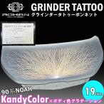 ノア 90 系 ROHAN グラインダータトゥー ボンネット Kandy1色 カスタム ペイント パーツ