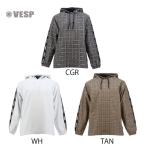 VESP ベスプ ジャケット メンズ レディース 男女兼用 スノボウェア スノーボードウェア スキーウェア 防水 防寒 LIMITED LIGHT PULLOVER JACKET