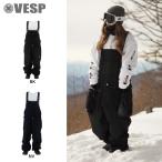 VESP Beth p25-26 модель мужской женский брюки VPMP1064 Twoway Denim Wide Jogger Bib Cargo Pants