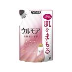 ウルモア 高保湿入浴液 クリーミーローズ つめかえ 480ml・乳白色 液体 バスミルク3種の保湿成分配合 (CICAエキス・セラミド・シアバター) 保湿入浴