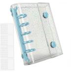 HGBANKASA наклейка . pra van прозрачный M5 Mini жнец -[ заправка ×20 листов ]5 дыра карта карман наклейка картон PP сиденье блокнот pli. карта рукав .