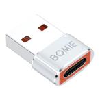 BOMIE USB Type-C изменение адаптер PD/QC внезапный скорость зарядка 480Mbps данные пересылка Type-C ( женский ) to USB 2.0 ( мужской ) изменение адаптер миниатюрный модель c изменение OTG соответствует s
