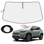 [ руль навес с чехлом ]Mozan Toyota Yaris Cross затеняющий экран, шторки от солнца переднее стекло для YARIS CROSS R2.2- действующий автомобильный затеняющий экран, шторки от солнца UV cut навес 