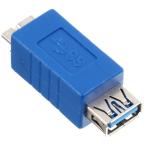 グルービー USB3.0変換アダプタ microB（オス） - A（メス） データ転送/充電対応 GM-UH031