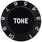 SCUD エレキギターノブ STタイプノブ トーン インチサイズ ブラック KB-240TI