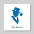 [Gentlemen туалет Mark ] туалет автограф aluminium составной доска производства двусторонний лента есть туалет мужчина женщина W200mm×H200mm plate табличка туалет автограф туалет. plate gspl-71