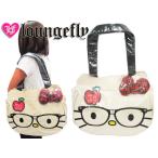 日本未入荷!!HELLO KITTY(ハローキティ) ×Loungefly(ラウンジフライ)限定コラボ キャンバスフェイストートバッグ オタク kitson キットソン 限定品