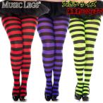 большой размер *MusicLegs( музыка legs ) широкий окантовка трико / чулки ML7419Q костюмированная игра костюм Halloween полоса костюм 