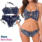 [ немедленная уплата ] повреждение Denim бикини купальный костюм выставить bla верх hot брюки / шорты авария Denim Rollei z Denim шорты woshu обработка 