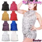  танцевальный костюм * stage костюм .! украшен блестками с высоким воротником безрукавка tops hip-hop Jazz Dance бальные танцы презентация большой размер женский 