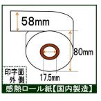 テック 58R-80TR-ZC対応 レジロール紙 レシート用紙 感熱紙 サーマルロールペーパー 巾58mm 20巻入り