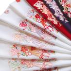 半襟 刺繍 半衿 振袖 成人式 羽子板 花 ツーポイント 日本製 レディース 卒業式 袴姿 フォーマル シルエリー 送料無料 Ko22 r889　Si