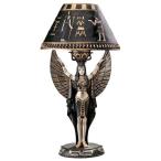 古代エジプト イシス神 テーブルランプ 彫刻 彫像/ ピラミッド 王宮 神殿 エスニックカフェ（輸入品