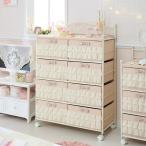 チェスト 白 収納 4段 | フリルボックスチェスト（8杯）／peche(ペッシュ) ロマンティックプリンセス ロマプリ かわいい 可愛い 姫系 (直送)