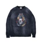 ショッピングchloe アットダーティ リブ トゥ ライド スウェット トレーナー W.ブラック AT-DIRTY LIVE TO RIDE SWEAT V.BLACK メンズ