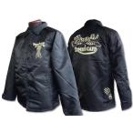 ロメオズカフェ オリジナル タイガー ボア コーチジャケット (ボア裏地付) ブラック ROMEO'S CAFE TIGER BOA COACH JACKET BLACK