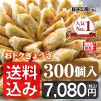 餃子 業務用 おトクぎょうざ 300個(50個入×6袋) ／ 送料込み 《 レンジ 調理可能 》 にんにくの風味が効いた餃子! ぎょうざ 餃子工房 RON みまつ食品