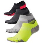 スポーツソックス メンズ ランニング ソックス 靴下 くるぶし ショート 4足セット 25-27CM (カラー4色)