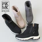 MK ミッシェルクラン MK MICHEL KLEIN 軽量 撥水 厚底 スノーブーツ ダウン ブーツ 防寒 スニーカーソール mk-5081