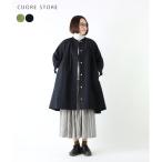 【Sale! 7590円→20％OFF】CUORE STORE クオーレストア ブルゾン  薄手 Aライン 襟リブ 長袖 ゆったり 体型カバー チュニック 5312702  カジュアル ナチュラル