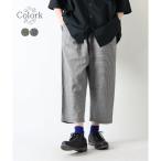 Colork カラック パンツ アンクル テーパード 千鳥 ウエストゴム 麻 リネン 綿 コットン 1242041 レディース ナチュラル カジュアル フリー 春 夏 秋