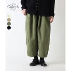 Colorkka подставка брюки 1342294 свободно body type покрытие хлопок хлопок tuck кромка дартс талия резина женский натуральный взрослый casual одноцветный весна лето осень 