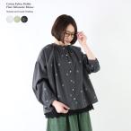 SALE ブラウス Aライン 布帛 ドビー バンドカラー 薄手 前開き 羽織 日よけ ゆったり レディース カジュアル 大人ナチュラル コットン M-L 無地 3色 春 夏 秋