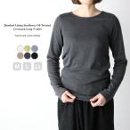 【Sale! 1320円→30%OFF!】カットソー レディース 長袖 裏起毛 Ｔシャツ ロンＴ ひまわりオイル クルーネック 無地 ポリエステル M L LL