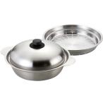 ショッピングIH対応 和平フレイズ　匠弥　IH対応ステンレス卓上鍋26cm（蒸し台付）　TY-030