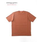 ダニエレ・フィエゾーリ DANIELE FIESOLI ポケットTシャツ/半袖カットソー イタリア製 ブリック dfi480601