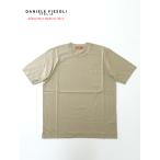 ダニエレ・フィエゾーリ DANIELE FIESOLI ポケットTシャツ/半袖カットソー イタリア製 カーキオリーブ dfi480602