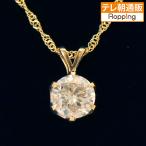 松屋銀座外商部 純金1ctダイヤペンダント じゅん散歩 テレビ朝日 テレ朝通販 ロッピング 鑑別書 品質保証書 ロゴ入りケース付き