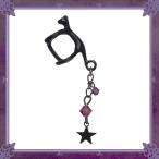 黒猫ねこネコほし星紫パープルイヤー...