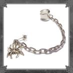 Yahoo! Yahoo!ショッピング(ヤフー ショッピング)蜘蛛 クモ スパイダー シルバー 銀 （イヤーカフス＆ピアス） イヤリングに変更可！