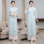  женский платье в китайском стиле весна лето 40 плата 50 плата туника 7 минут рукав красивый . большой размер хлопок лен надеты .. коричневый ina способ One-piece гонки ...